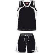 Форма баскетбольная ASICS (майка+шорты) SET SUNS (артикул: T199Z4-9001)(Черный, Белый)