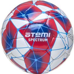 Мяч футбольный Atemi SPECTRUM, PU, бел/сине/красн, р.3 , р/ш, окруж 60-61